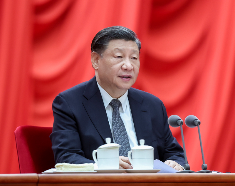 4月3日，进建贯彻习近平新时期中国特色社会主义思想主题教育工作会议在北京召开。中共中央总书记、国度主席、中央军委主席习近平出席会议并颁发沉要讲话。