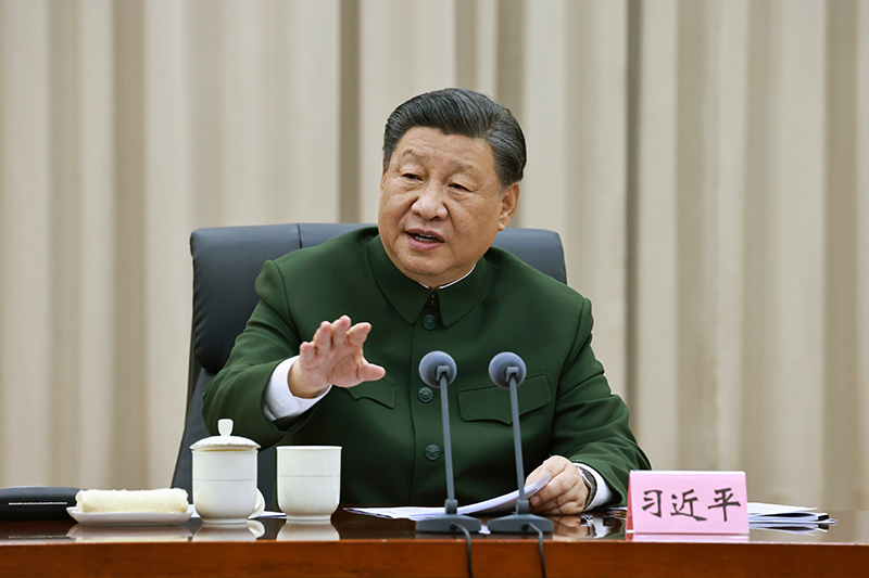 11月29日，中共中央总书记、国度主席、中央军委主席习近平到武警海警总队东海海区指挥部视察。这是习近平颁发沉要讲话。